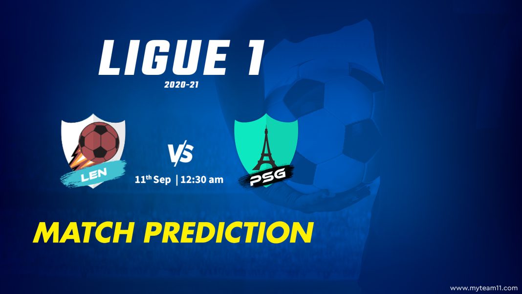 Lens Vs Psg, France Ligue 1 2020-21, Match Prediction - Myteam11