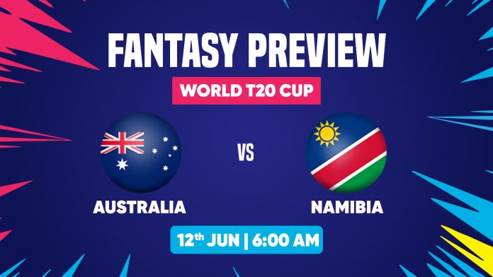 World T20 Cup 2024 Australia vs Namibia