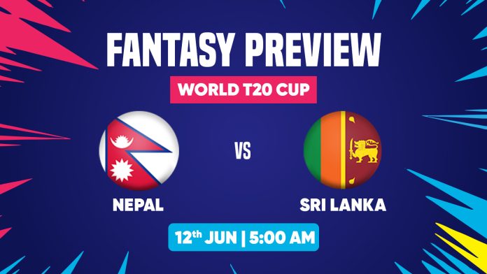 World T20 Cup 2024 Nepal vs Sri Lanka