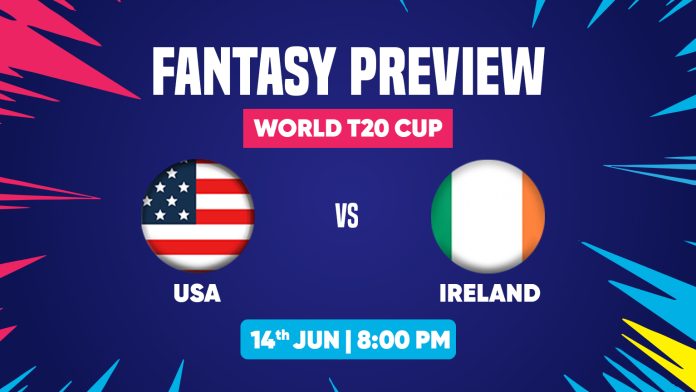 World T20 Cup 2024 USA vs Ireland