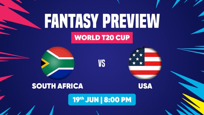 World T20 Cup South Africa vs USA