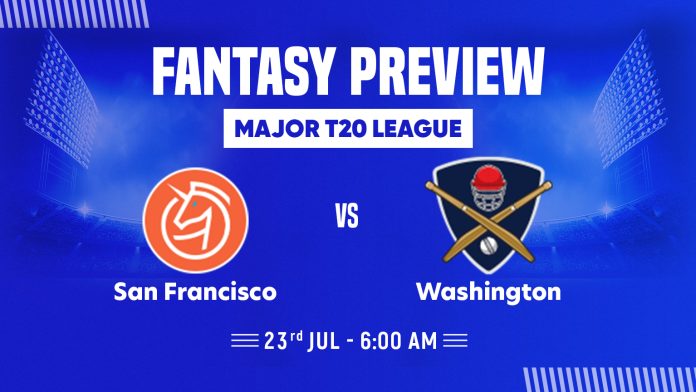 Major T20 League San-Francisco-vs-Washington-Fantasy-Preview