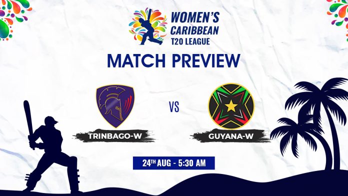 Caribbean T20 League Women's Trinbago-W-vs-Guyana-W