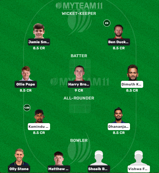 England vs Sri Lanka GL