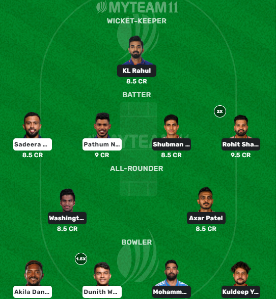 India vs Sri Lanka GL